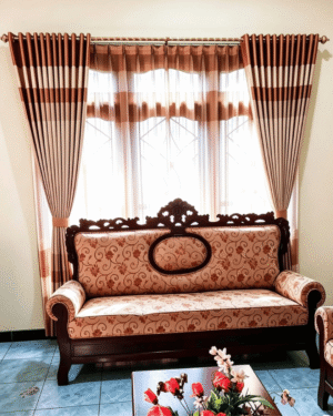 Gorden Jendela Motif Kombinasi Cokelat Cream – Gorden Minimalis Ruang Tamu Classic Gorden Jendela Motif Kombinasi Cokelat Cream – Gorden Minimalis Ruang Tamu Classic