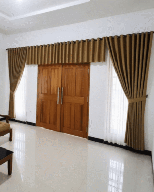 Gorden Set Pintu Utama & Jendela Poni Minimalis Bronze – Gorden Blackout Mewah Gorden Set Pintu Utama & Jendela Poni Minimalis Bronze – Gorden Blackout Mewah